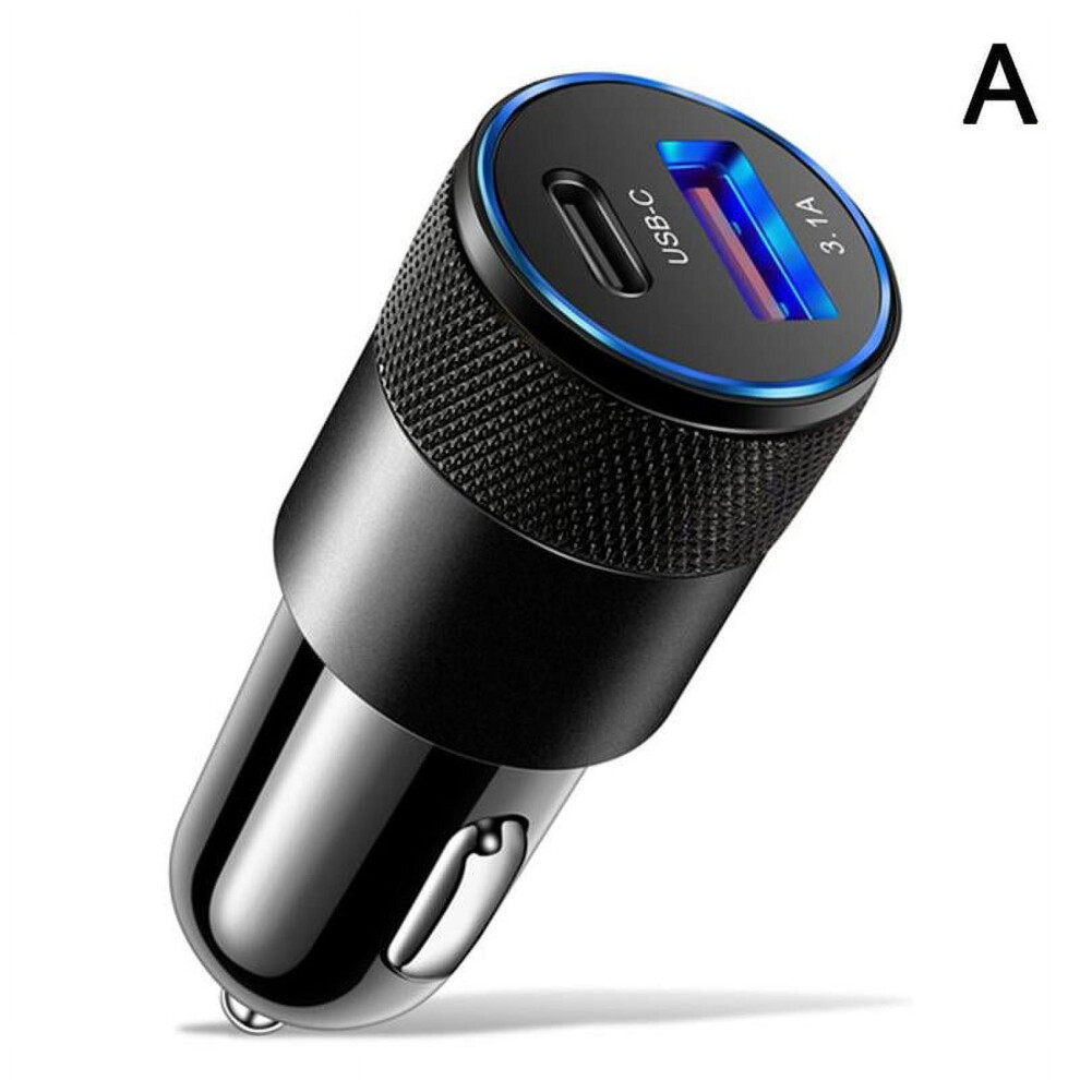 Car Cigarette Lighter Usb Socket Qc3.0 Fast Charger 12V 24V 9023022136268