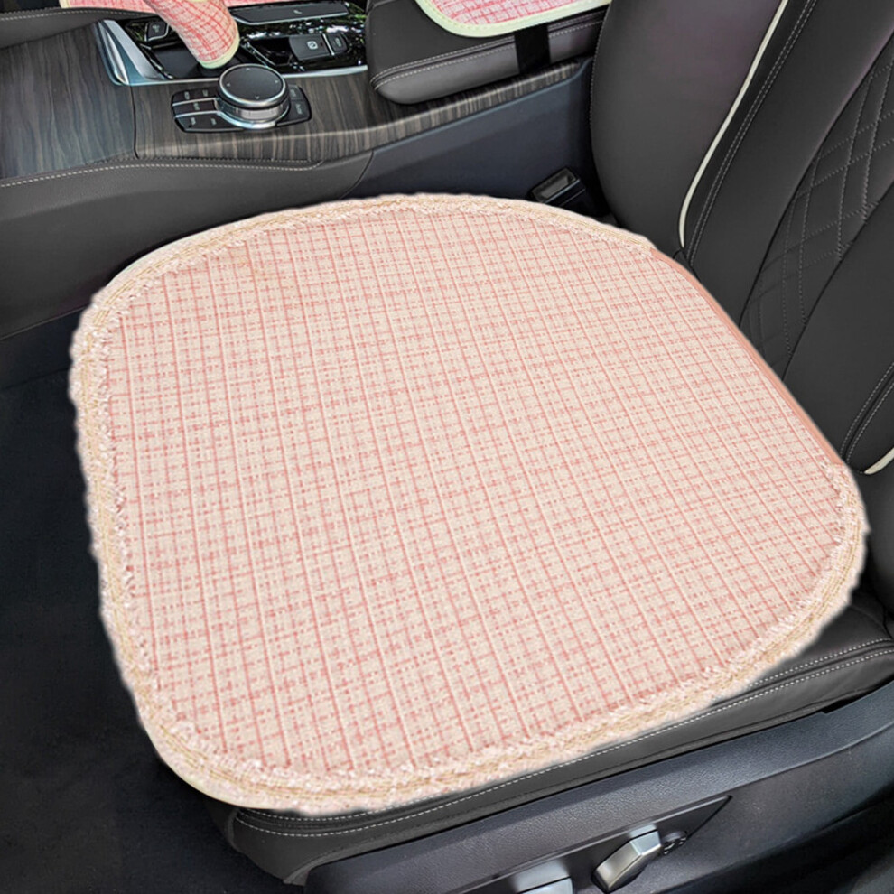 Breathable Mesh Car Seat Cushion Half Pack Pink 9023022143426