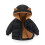 Cappotto invernale con cappuccio e orecchie da orso per bambini da 18 a 24 mesi 2