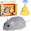 Mini remote control rat toy grey plush mouse for pets and 1