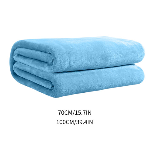 Flannel Throw Blanket Reversible Ultra Soft Microfiber 2