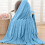 Flannel Throw Blanket Reversible Ultra Soft Microfiber 6