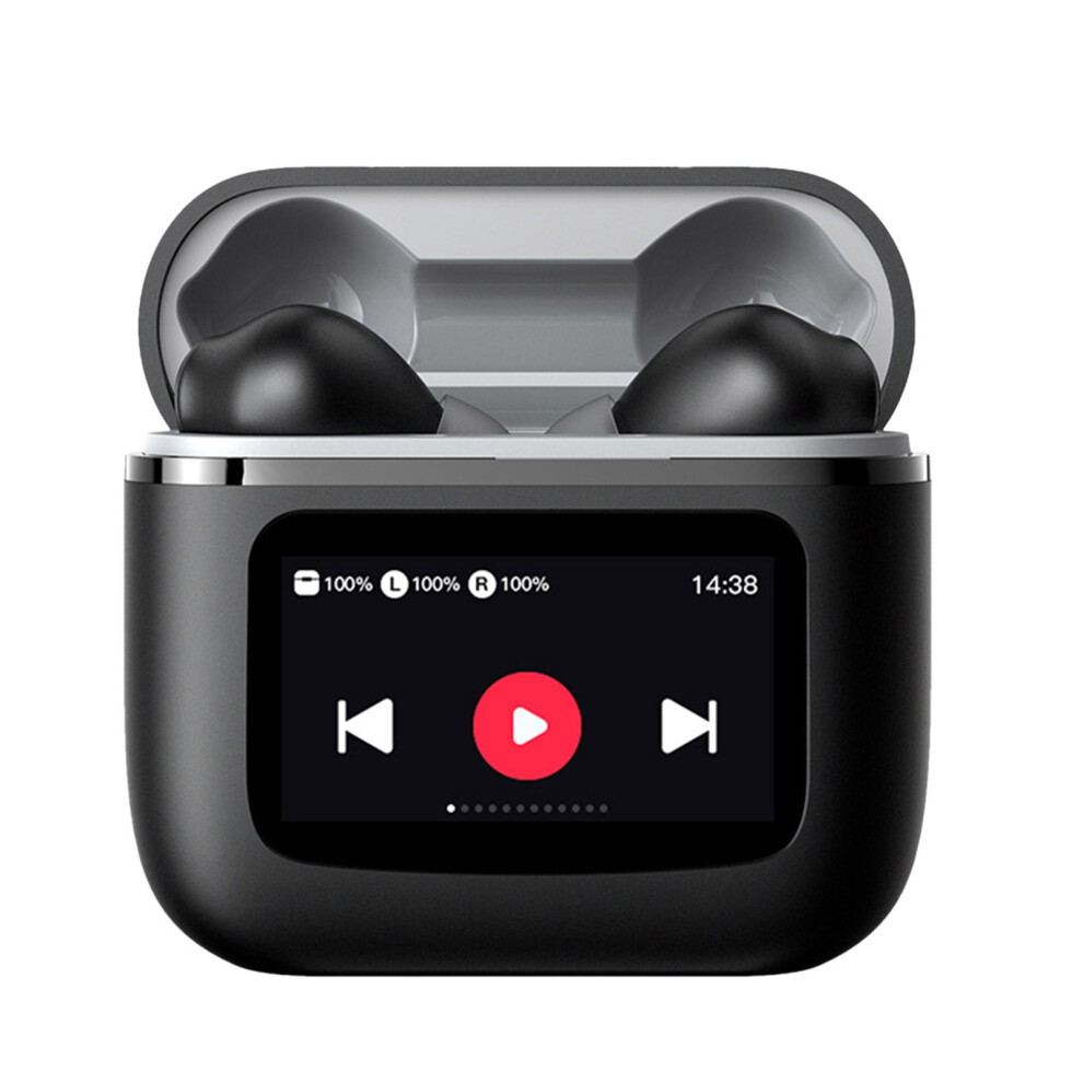 Wireless Earbuds Bluetooth Anc Color Display Black 9023022150684