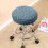 Στρογγυλά καλύμματα καθισμάτων για σκαμπό μπαρ μπλε 12-14 ιντσών 5