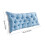 Headboard Pillow Backrest Cushion 60x50cm 2