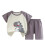 Ensemble d'été imprimé à manches courtes pour tout-petits (3M-6T) 1