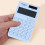 Solar Calculator Large Display Clear LCD 1pc 6