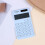 Solar Calculator Large Display Clear LCD 1pc 7