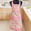 Delantal de chef ajustable de nailon suave con doble bolsillo. 5