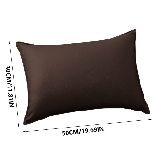 Housses de coussin imperméables d'extérieur rustiques 30 x 50 cm 2