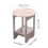 Night Stand Small Bedside Table Round Open Storage 2