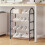 Topliu Shoe Rack Metal 4-Tier Storage Organizer 8