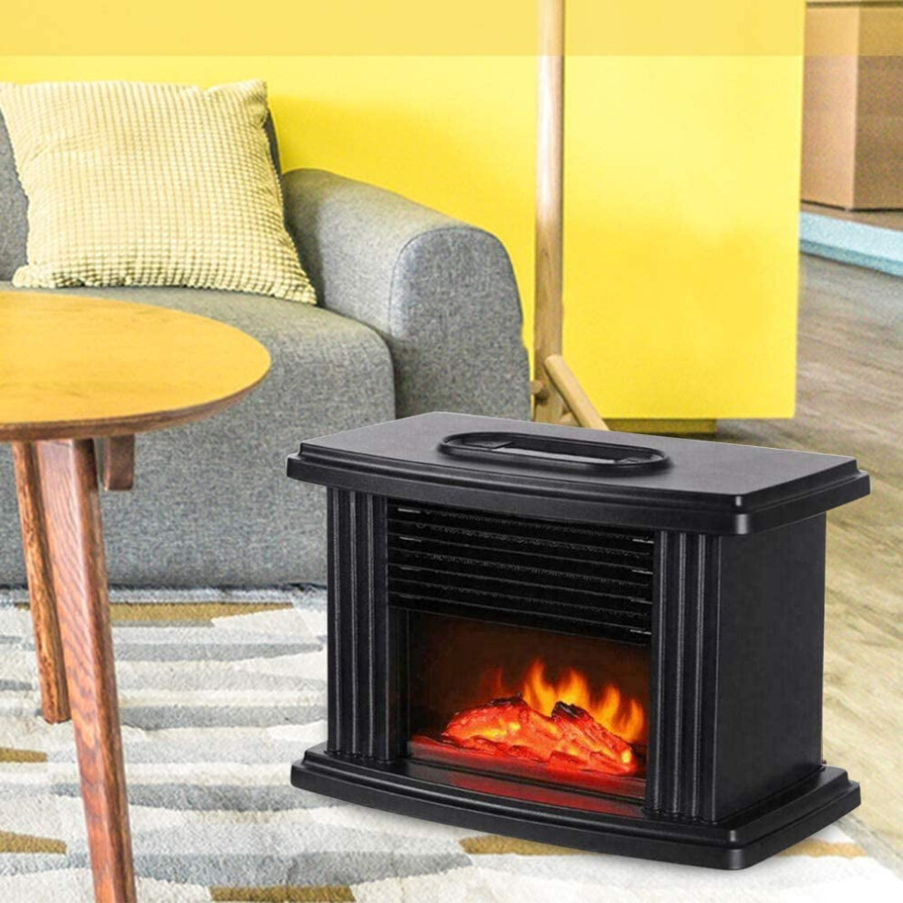 Electric Flame Heater Portable Space Warmer 1000W 9178400707322