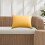 Housse de coussin d'extérieur imperméable, rectangulaire, moderne, unie 5