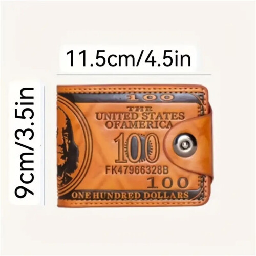 Men's Vintage Leather Wallet with RFID Blocking Slim Bifold 1