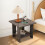 Table d'appoint en bois pour petits espaces – Table de chevet/canapé 6