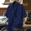 Herren-Freizeitjacke aus Baumwoll-Leinen-Mischgewebe, Kurzarm 2