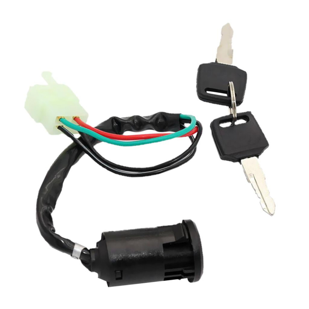 Ignition Key Switch For Atv Kart Bike 4-Wire 9178400712371