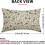 Conjunto de 2 capas de almofada florais em tons de marrom e verde, 30x50cm (12x20 polegadas). 4