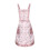 Kitchen Cooking Apron Floral Pattern Soft Nylon-Spandex 2 3
