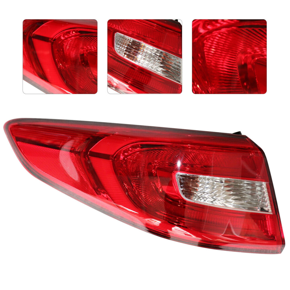 Wuzstar Left Rear Tail For Hyundai Sonata 2015Â2017 Light 9178400724084