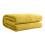 Yellow Flannel Sherpa Throw Blanket for Adults 3
