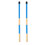 KALLORY blue wooden drum brushes 1 pair 1