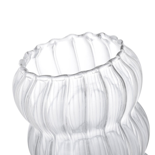Verre transparent style origami 550 ml 1