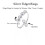 Anello antistress in platino e oro, girevole e regolabile 3