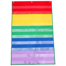 QUMONIN pocket chart holder for learning cards