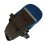 Waterproof Bike Saddle Bag Blue Quick-Release 1.5L 1