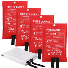 Fire Blanket Fiberglass 4040 Inch 4 Pack