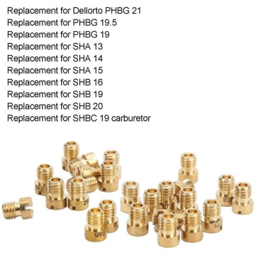 Main Jet για Dellorto PHBG Carburetor55-115M5 25τμχ 1