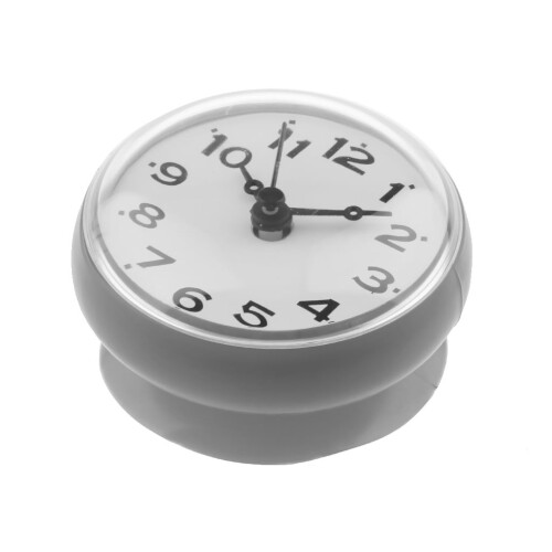 Silicone Wall Clock Grey 7.5 cm