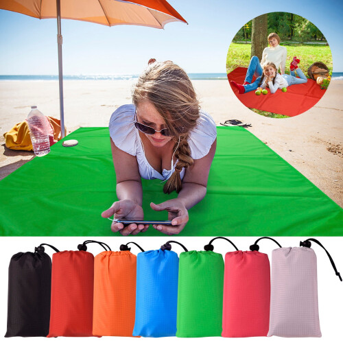 Waterproof Pocket Blanket Compact Foldable 78.7x82.7 Inch 2