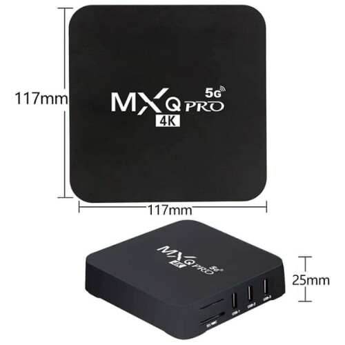 Android TV Box 4K HDR 4GB RAM 32GB ROM Allwinner H3EU Plug 2