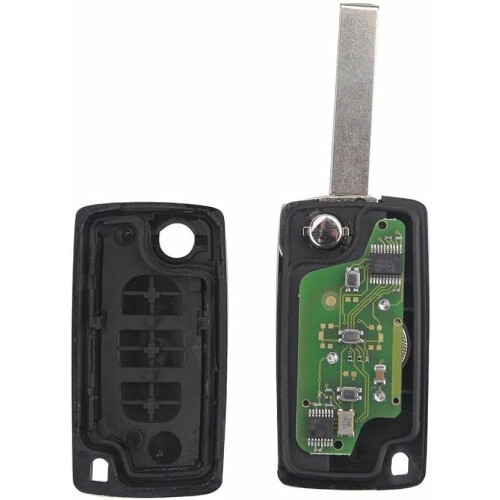 Télécommande 3 boutons CE0523Key pour Citroën Peugeot 1
