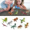 Jurassic World Dinosaurier-Baufiguren, 8-teilig 5