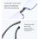 Faltbare Lesebrille, schwarz, Stärke 2,50 4