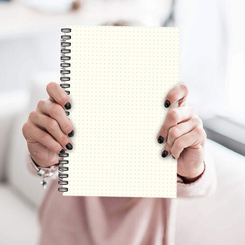 A5Spiral Notebook Lined100Pages Thick Kraft Paper 2