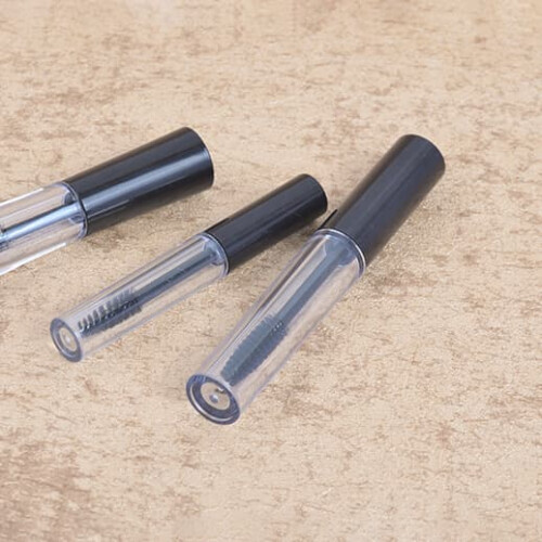 Leerer Mascara-Behälter mit Bürste, schwarz, 10 ml 1