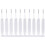Shower Head Cleaning Brush White 10-Pack 2