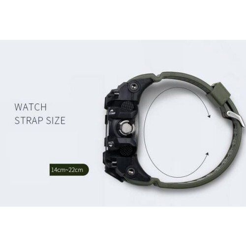 Military Watch Green 45mm 1