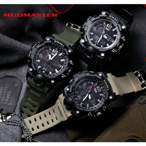 Military Watch Green 45mm 2