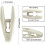 Samt-Fingerclips aus Filz, 20er-Packung 2