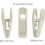 Samt-Fingerclips aus Filz, 20er-Packung 3