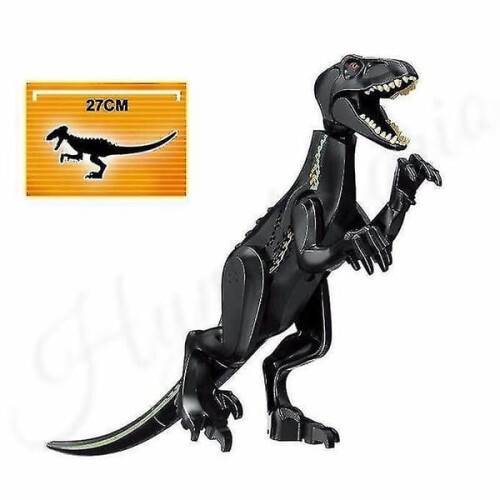 Set de blocuri de construcție cu dinozauri - Indoraptor și Velociraptor 1