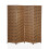 Room Divider 4-Panel Folding Screen 6FT Hand-Woven Design 1