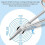 Ostomy Bag Scissors Stainless Steel Blunt Tip 5
