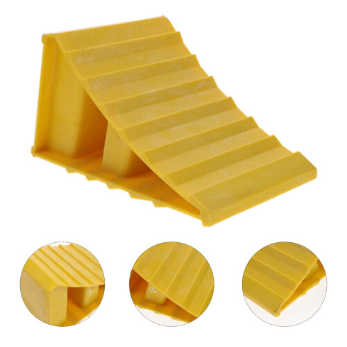 Tire Support Pad Triangle Car Wheel Chock 1PC